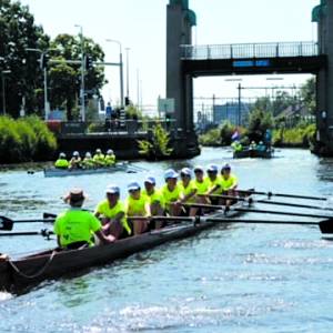 Nieuwe kade voor 35-jarige roeivereniging Amycus