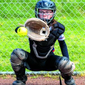 Chantal Norder met de Vipers Nederlands kampioen softbal