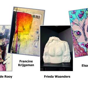 Zomerse kunst aan Herengracht te Almelo op zondag 29 juni