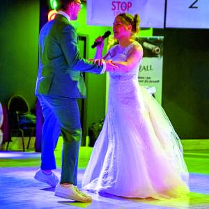 Bruidsparen nog een keer op de dansvloer voor NK weddingdance