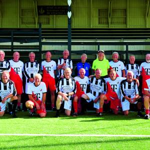 Groot Walking Football Toernooi bij AVC Heracles