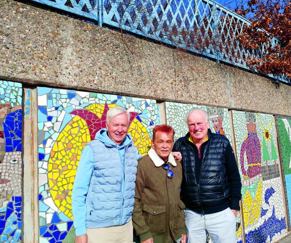 Mozaïektunnel is door Hans Hunter weer springlevend