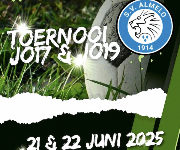Jeugdtoernooi SV Almelo op 21 en 22 juni