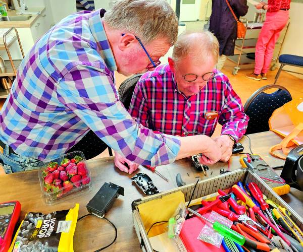 Repair Café de Hagedoorn open op vrijdagmiddag 18 april