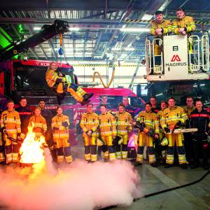 Reünie voor vijftigjarige jeugdbrandweer Almelo