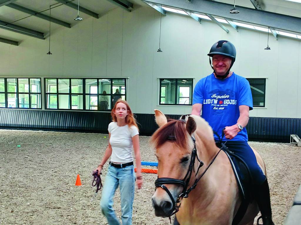 Albert Kist rijdt al meer dan veertig jaar bij De Gravenruiters.