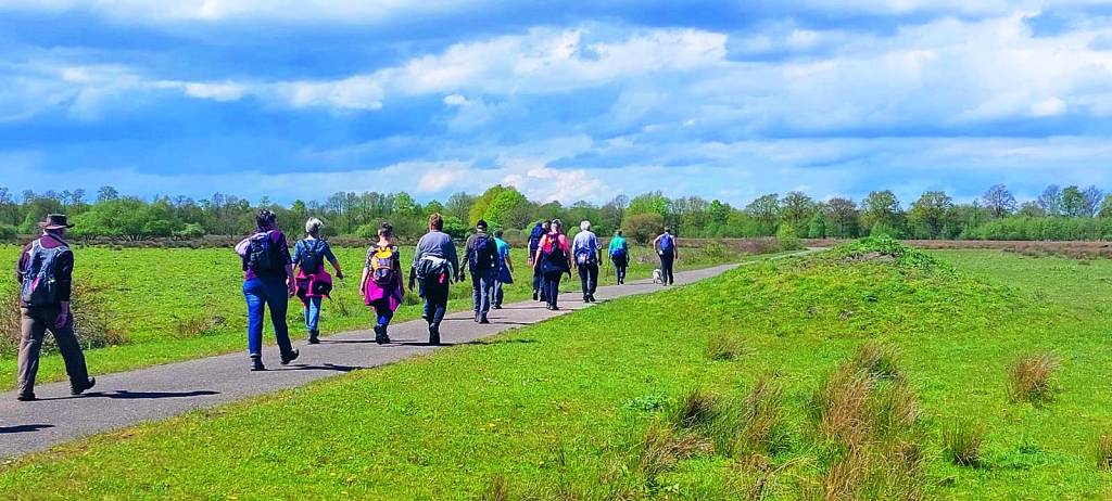 De wandelingen die worden gelopen kennen altijd een iets langere en een kortere versie, maar samen komen ze op een eindpunt.