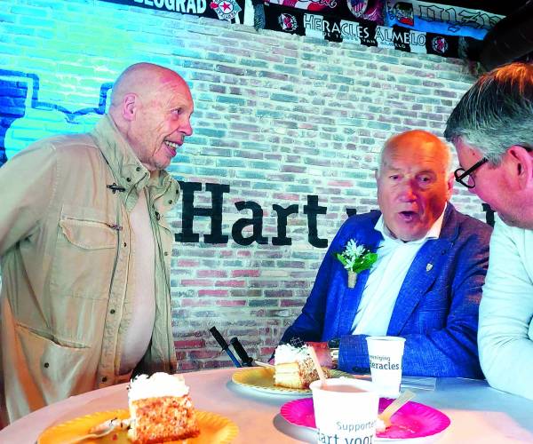 Heracles-coryfee Arend Steunenberg tachtig jaar