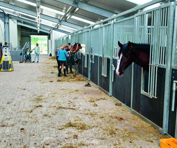 Nog niet helemaal klaar, maar De Gravenruiters draaien al