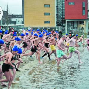 Tweede Nieuwjaarsduik Almelo