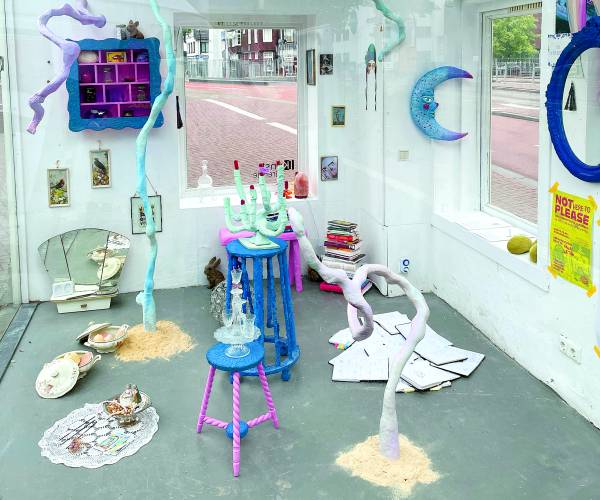Visuele herrie van kunstenaarsduo Collabsletten in Kunsttorentje en Stuivertorentjes Almelo