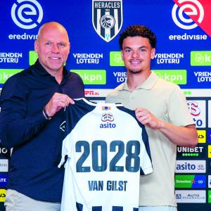 Tristan van Gilst eerste zomeraanwinst Heracles Almelo