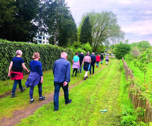 Wandelgroep Almelo maakt meters